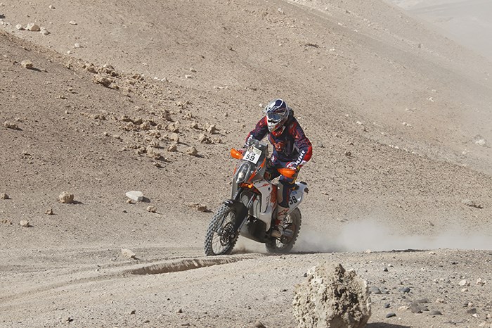 Dakar Rally: Santosh running strong 42nd after day 8